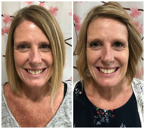 jade roller before and after